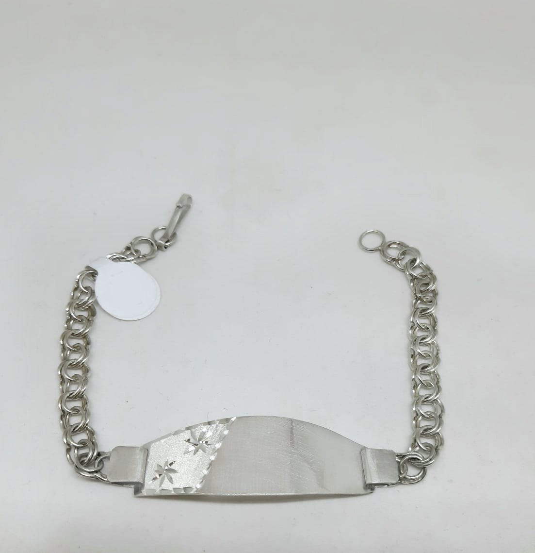 Silver Ladie ID Band